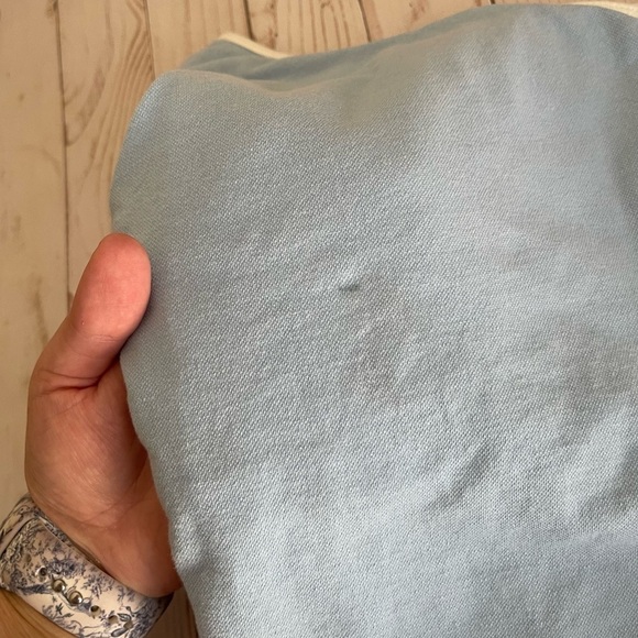 Y2K Abercrombie & Fitch Blue Sailboat One Shoulder Crop Top Womens Size Small - Picture 5 of 6